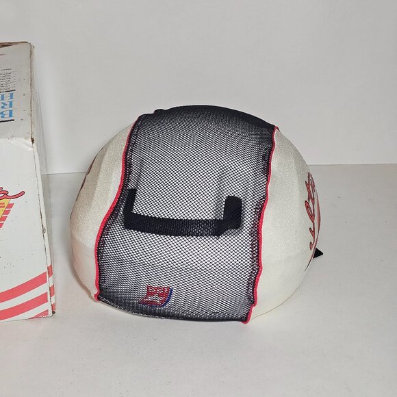 Ultra Bicycle Touring Helmet 1991 Vintage Nos Rare S/M Extra Pads and Manual - Picture 5 of 11